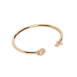 Kate Spade loves me knot pavé flex cuff